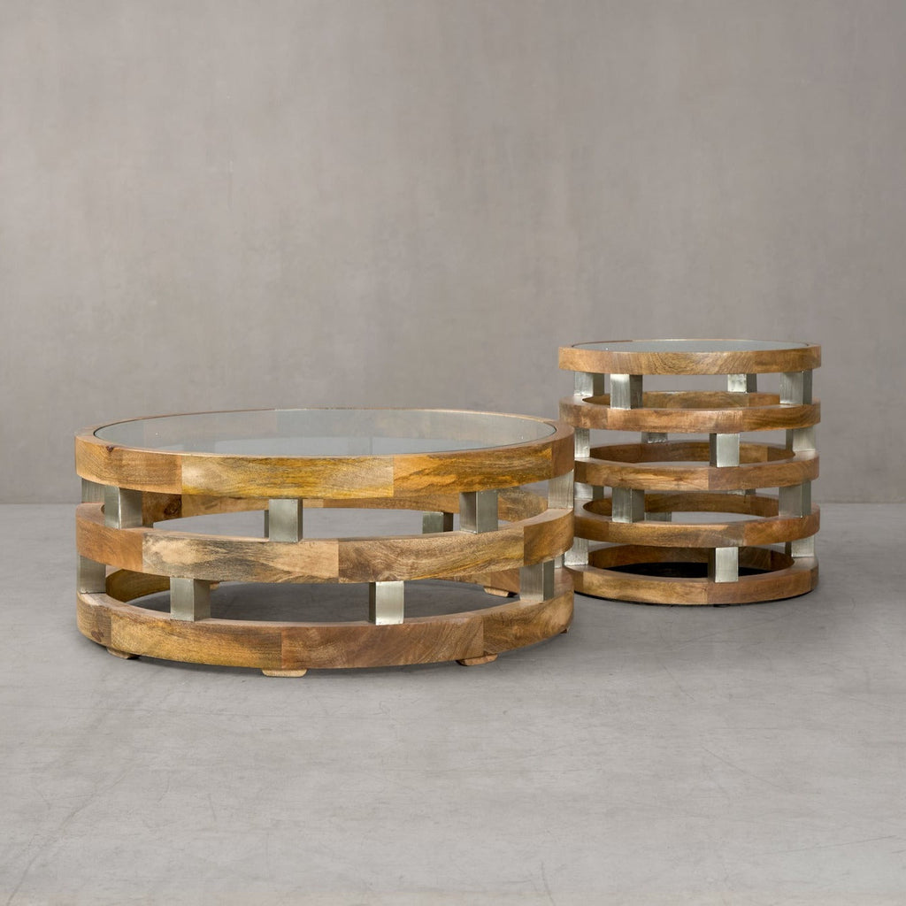 Ring Wood Coffee Table | Natural – klaylife