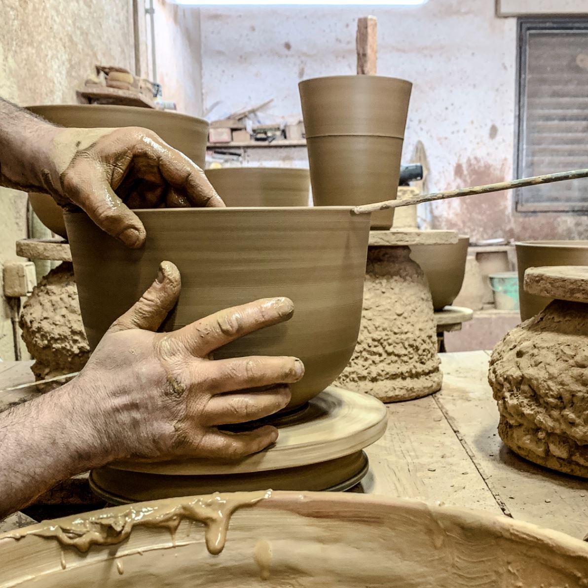 陶器 の ライト KPM 陶器 の ライト KPM ライト・照明